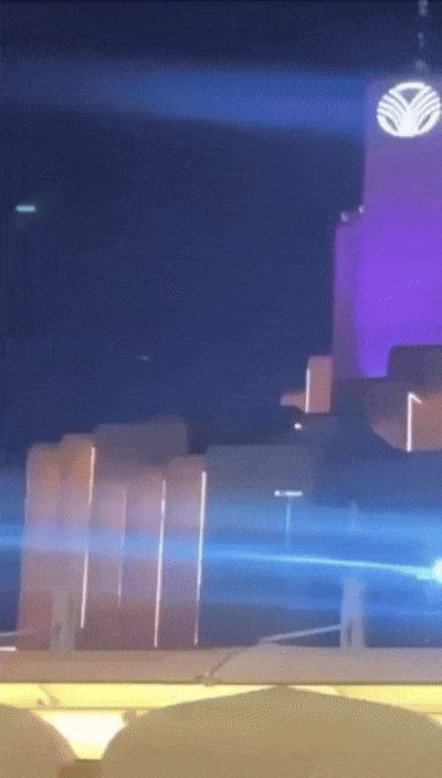 본문 이미지 - 소셜미디어에 공유된 이라크 바그다드 배치 C-RAM의 이란제 샤헤드 드론 요격  영상 (출처= 소셜미디어 엑스(X))