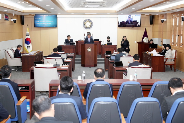 태안군의회 임시회 폐회…제9대 의사일정 마무리