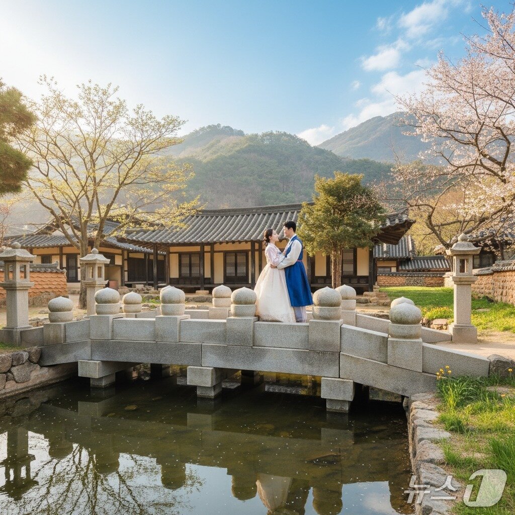 본문 이미지 - 문경세재 한복체험관 AI 생성 이미지(문경시 제공. 재판매 및 DB 금지)2026.3.18/뉴스1