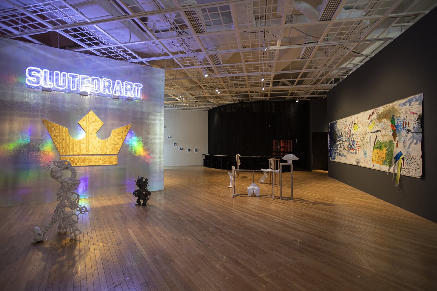본문 이미지 - Installation View of Spectrosynthesis Seoul. Photo by Seowon Nam. Courtesy of Art Sonje Center15 (아트선재센터 제공)