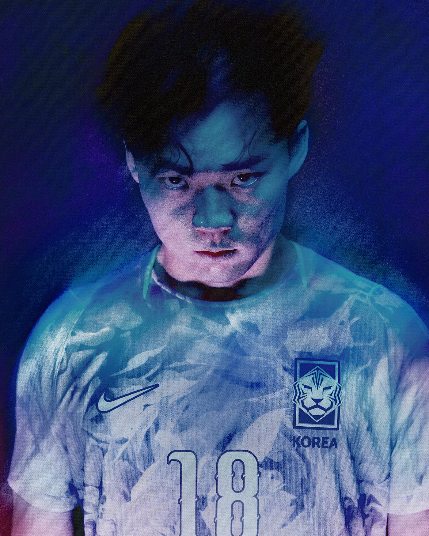 본문 이미지 - 새로운 원정 유니폼을 입은 오현규(나이키 제공)  