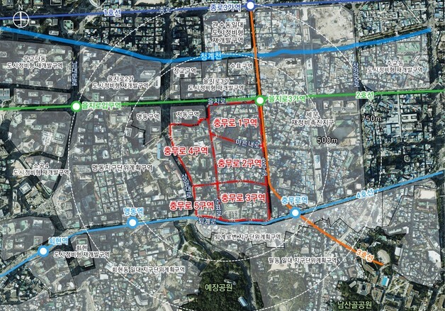 충무로, 힙지로 넘어 '직주락 복합도심' 탈바꿈…복합개발 추진