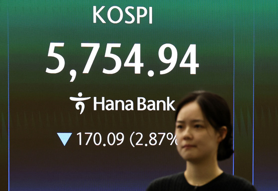 아증시 일제 급락 출발, 코스피 2.87%…최대 낙폭