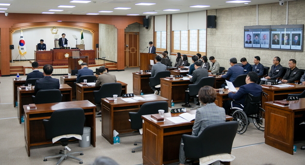 김제시의회, 제296회 임시회 개회…조례안 등 23건 처리 예정