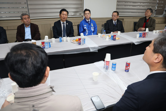 정청래·정원오, 환경공무관 한마음축제에 앞서 간담회