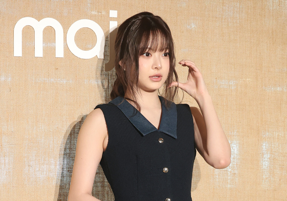 홍은채, 사랑스러운 볼 하트