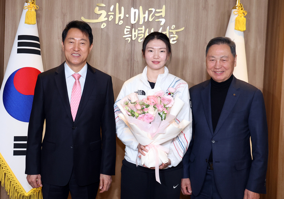 오세훈 시장, 올림픽 선수단과 소통