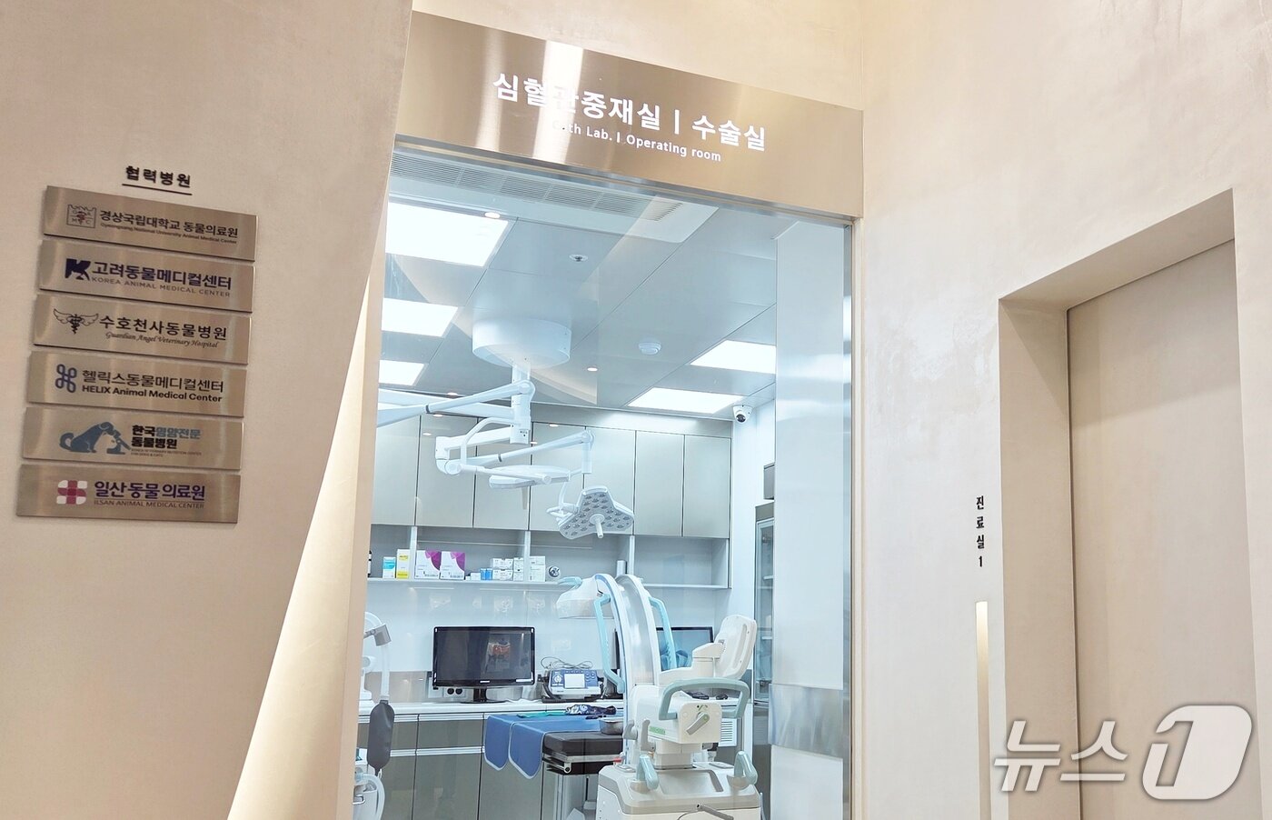 본문 이미지 - 동탄동물심장병원 내부 ⓒ 뉴스1