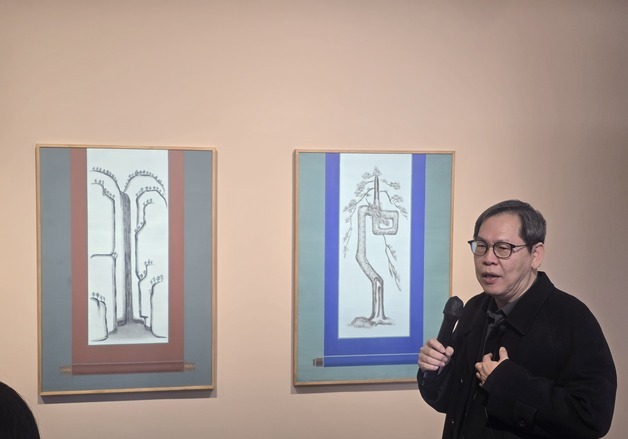 "전통을 비틀어 해학을 이끌고 관념을 깨우다"…박찬경 '안구선사'전