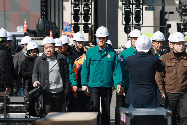 오세훈 시장, BTS 컴백 무대시설 점검