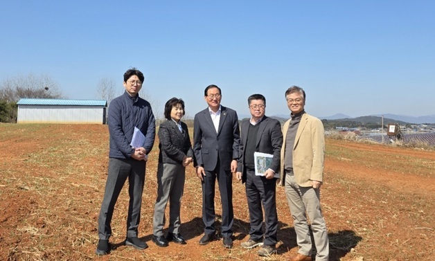 임승식 전북도의원, 정읍시 '스마트농업 육성지구' 현장 점검