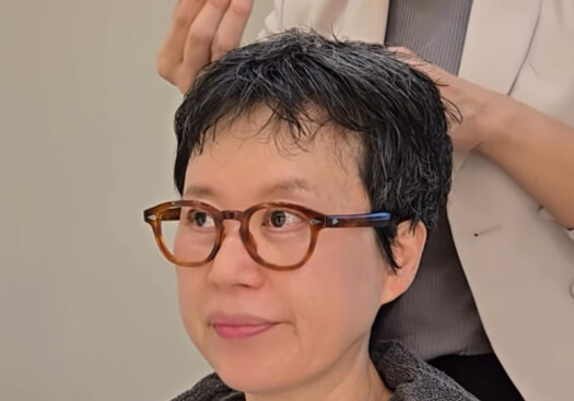 '유방암 투병' 박미선, 삭발→풍성해진 머리…생기 되찾은 근황 [N샷]