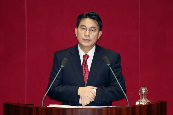 윤상현 국민의힘 의원 공소청법 무제한토론 돌입