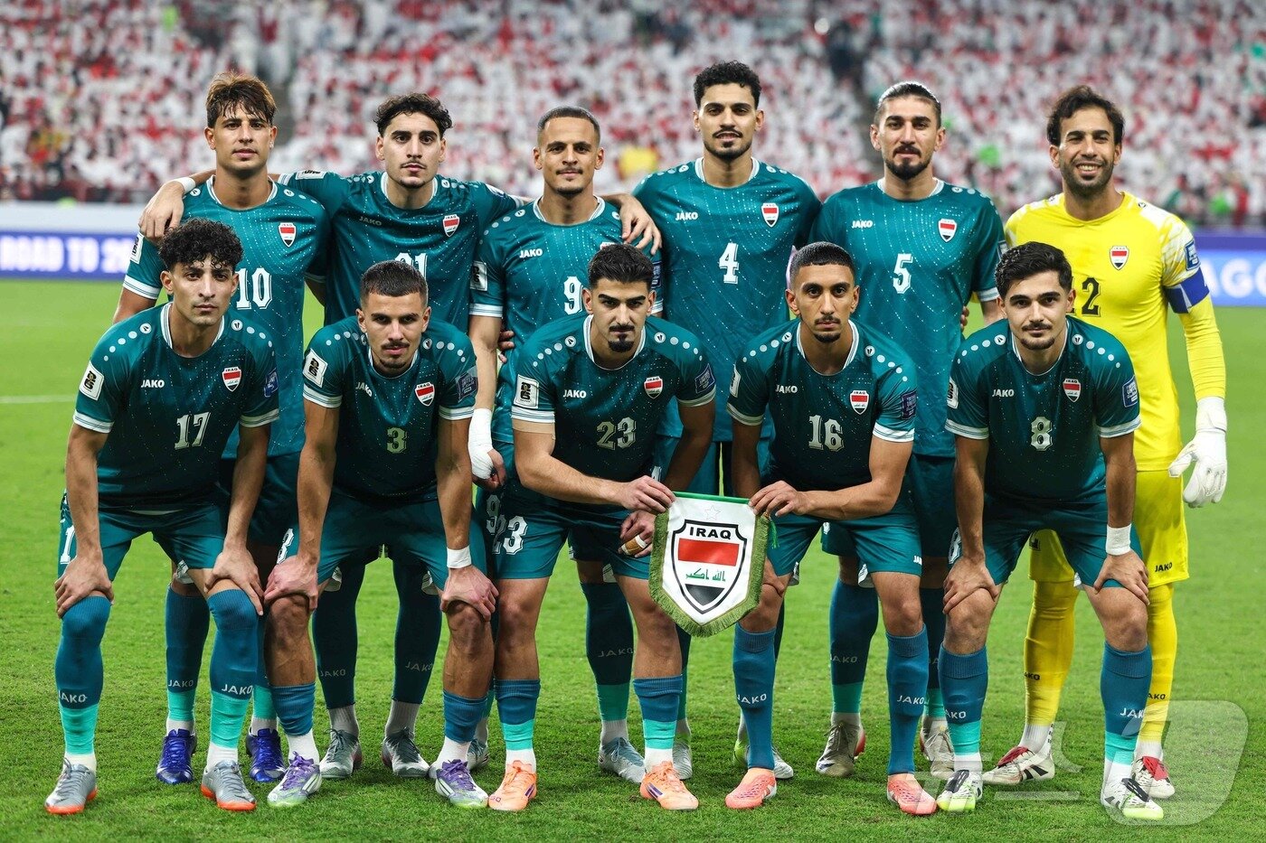 본문 이미지 - 이라크 축구대표팀 ⓒ AFP=뉴스1