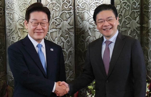 李대통령 "한-싱가포르는 신뢰 파트너…AI협력 프레임워크 추진"