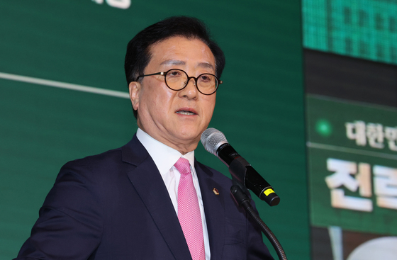 축사하는 조원휘 대전시의장