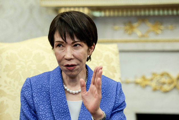 백악관 찾은 다카이치 사나에 총리