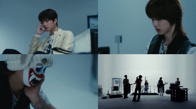 밴드 하츠웨이브, 힘찬 합주로 음악 세계 서막…데뷔 필름 공개