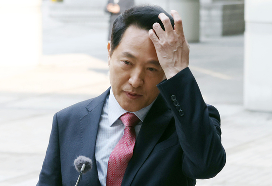 오세훈 시장, 3차 공판 출석