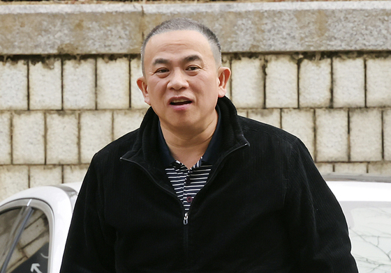 중앙지법 출석한 명태균