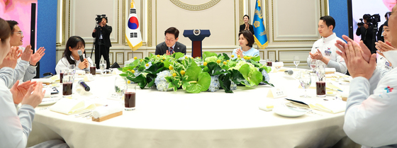 이재명 대통령, 밀라노-코르티나 동계 패럴림픽 선수단 격려 오찬