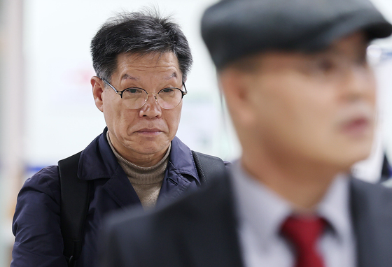 김병헌, 위안부 피해자 모욕 사건 법원 출석