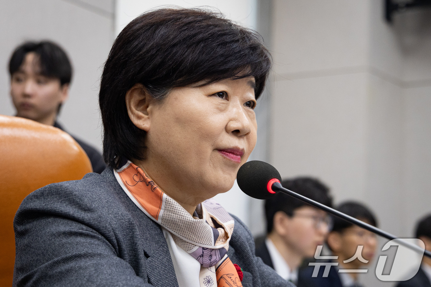 (서울=뉴스1) 유승관 기자 = 20일 서울 여의도 국회에서 열린 제433회 국회(임시회) 윤석열 정권 정치검찰 조작기소 의혹 사건 진상규명 국정조사특별위원회 제1차 전체회의에서 …