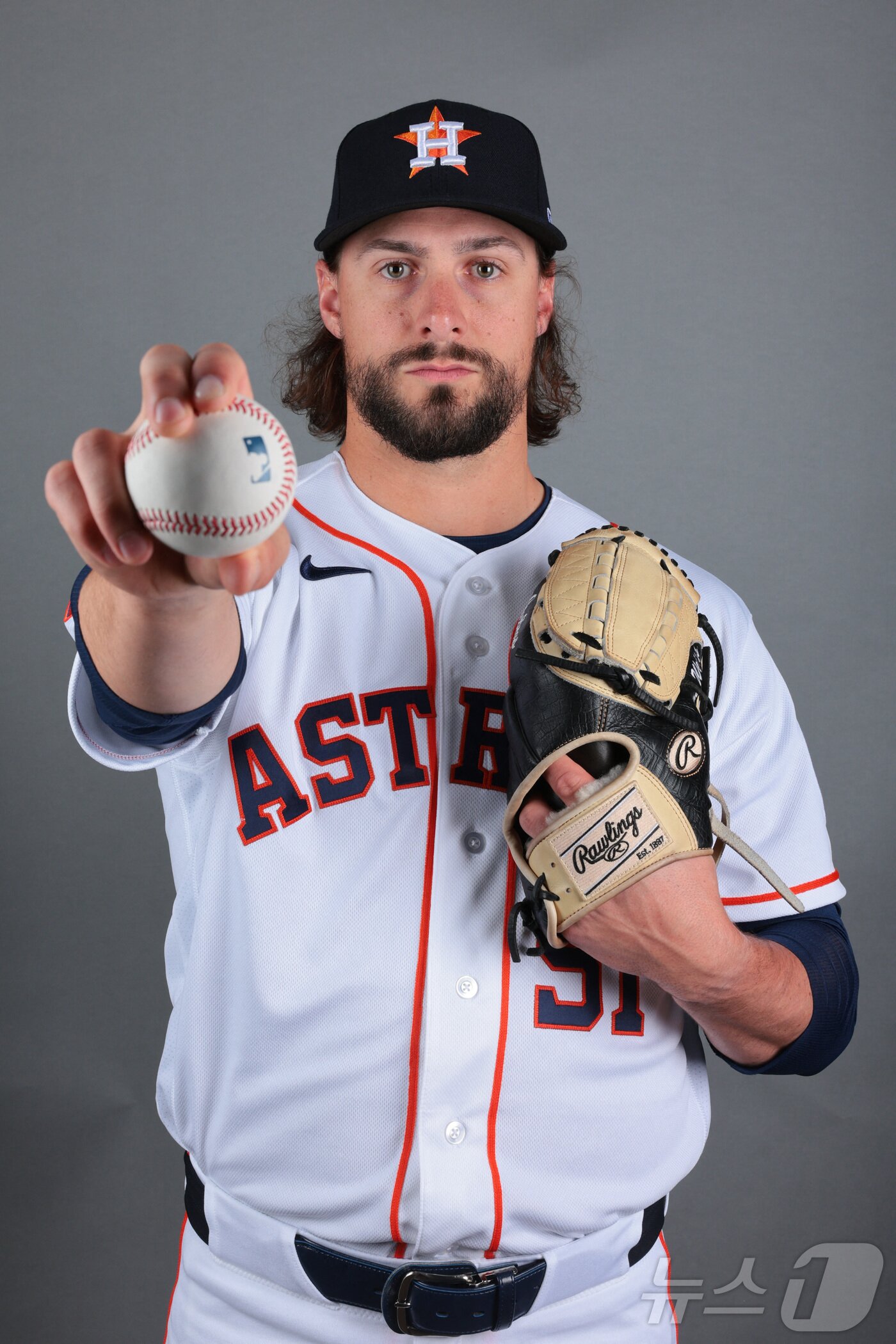 본문 이미지 - 라이언 와이스(휴스턴 애스트로스). ⓒ 로이터=뉴스1