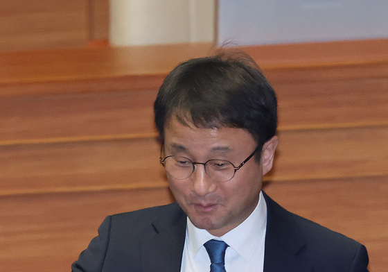 공소청법 투표하는 한병도 원내대표