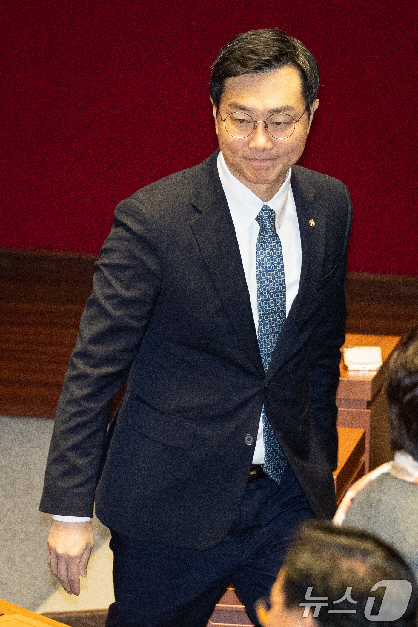 (서울=뉴스1) 유승관 기자 = 더불어민주당을 탈당한 장경태 의원이 20일 서울 여의도 국회에서 열린 제433회 국회(임시회) 제2차 본회의에서 공소청법안(대안)에 대한 무제한토론 …