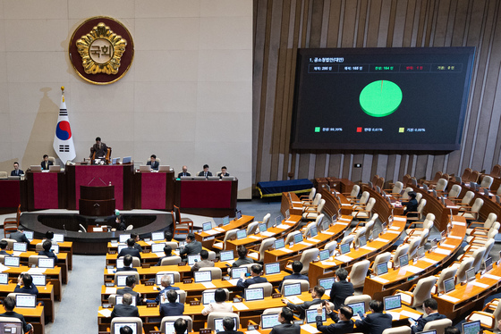 국회 본회의 통과한 공소청법안