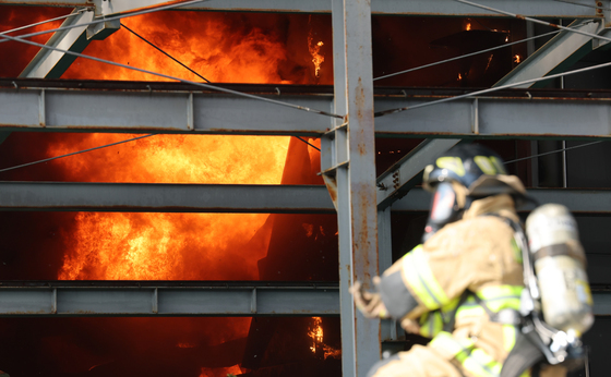대전 공장 화재로 국가소방동원령