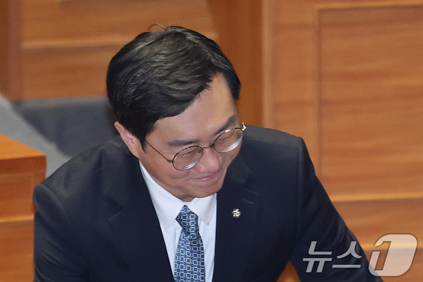 (서울=뉴스1) 신웅수 기자 = 더불어민주당을 탈당한 장경태 의원이 20일 서울 여의도 국회에서 열린 제433회 국회(임시회) 제2차 본회의에서 공소청법안(대안)에 대한 무제한토론 …