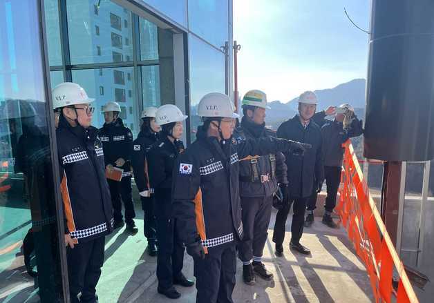 강원소방, 봄철 공사장 '용접 불티' 화재 주의 당부