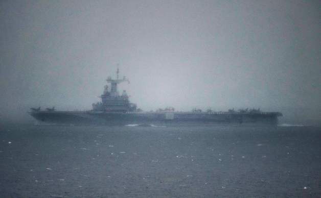 러닝앱에 중동가는 佛항모 항적 떴다…갑판 러닝에 황당 보안사고