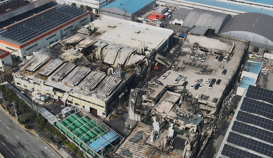 화재로 인명 피해 발생한 대전 자동차 부품 제조 공장