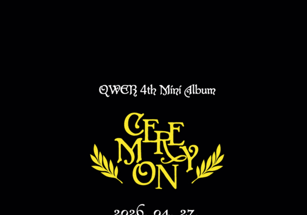 QWER, 4월 27일 미니 4집 '세레머니' 발매...10개월 만 컴백