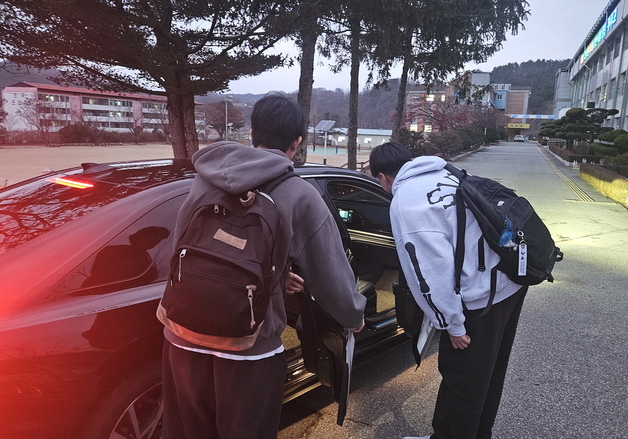 무주군 "야간자율학습 학생들 500원 통학 택시로 귀가 지원"
