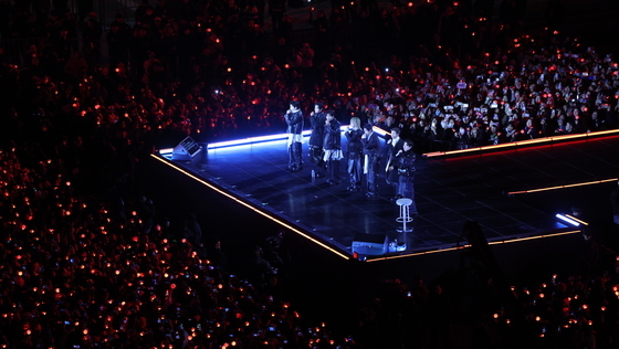 광화문 무대에 선 BTS