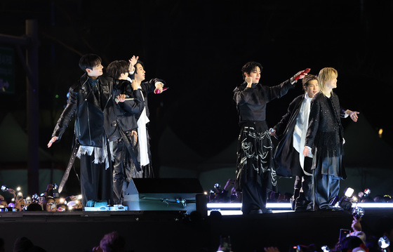 성공적인 무대 선보인 BTS