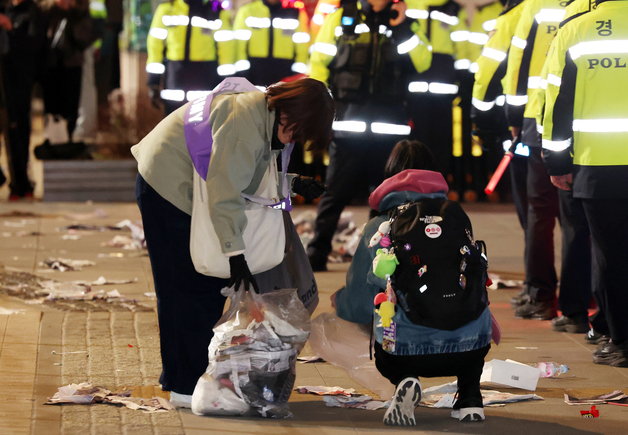 BTS 아미 자원봉사단, 머무른 자리는 깔끔하게