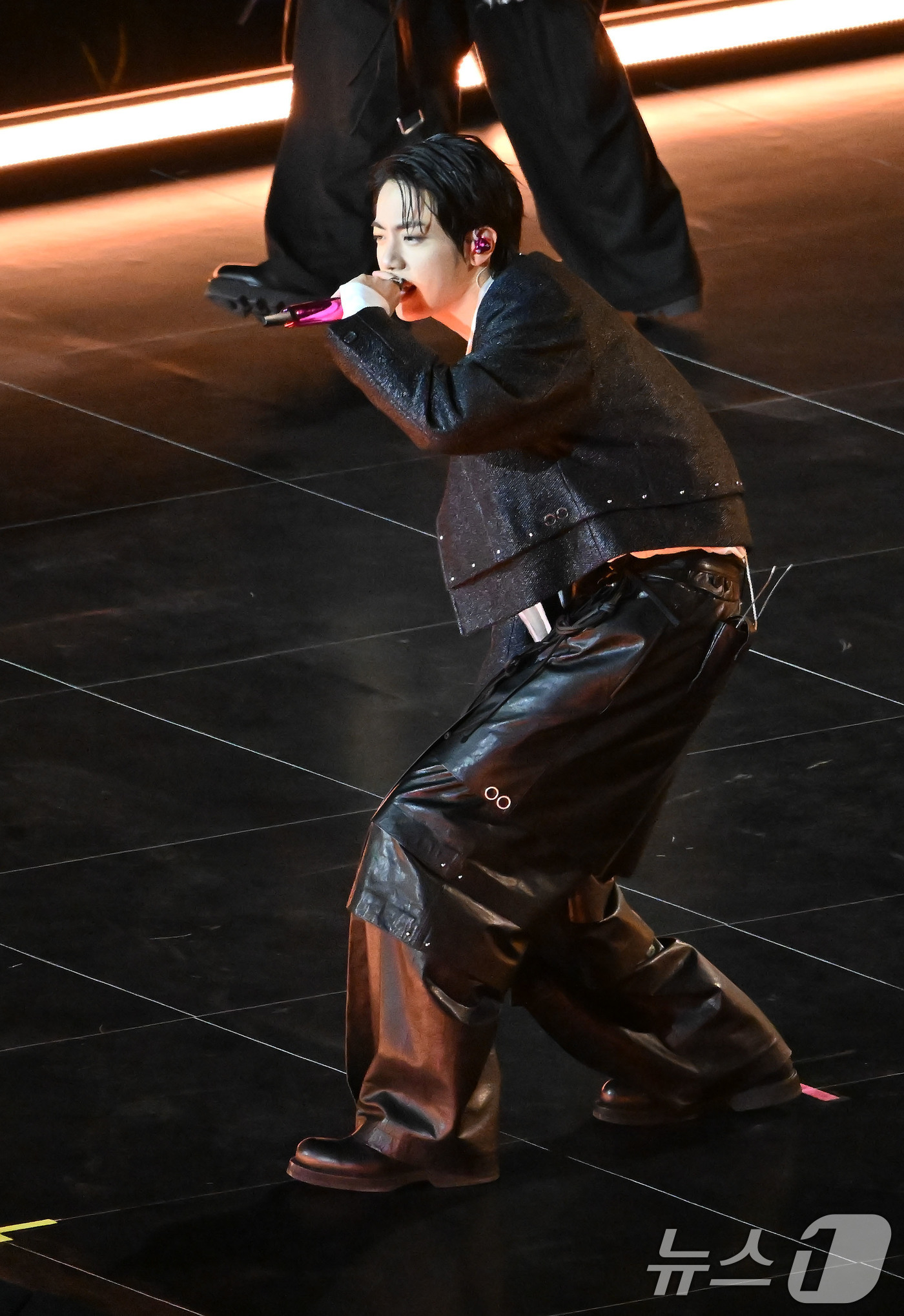 (서울=뉴스1) 사진공동취재단 = 방탄소년단(BTS)이 21일 서울 광화문광장에서 'BTS 컴백 라이브: 아리랑' 발매 기념 컴백 공연을 하고 있다. 2026.3.21/뉴스1