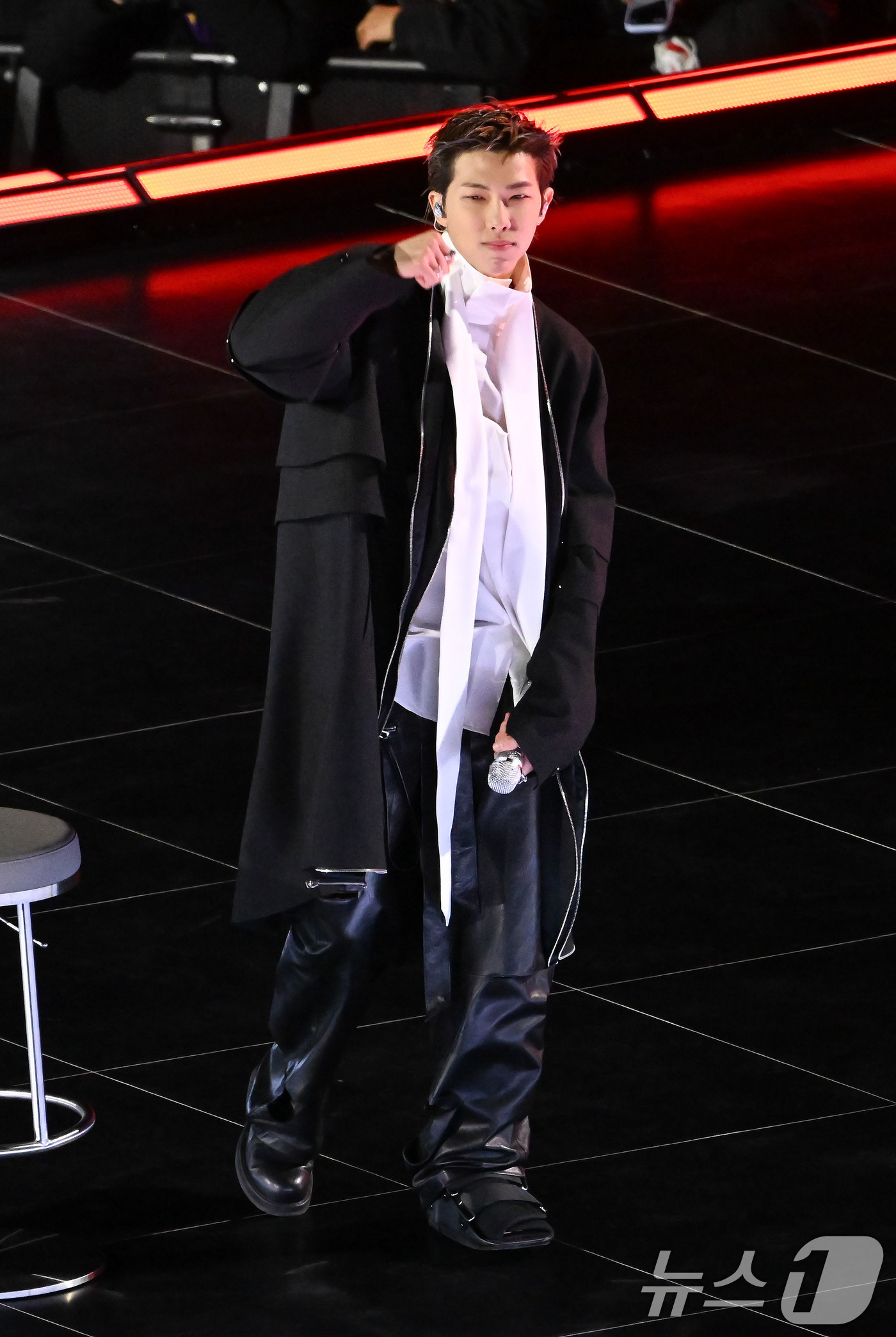 (서울=뉴스1) 사진공동취재단 = 방탄소년단(BTS)이 21일 서울 광화문광장에서 'BTS 컴백 라이브: 아리랑' 발매 기념 컴백 공연을 하고 있다. 2026.3.21/뉴스1