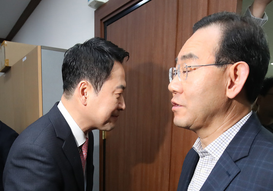 대구에서 만난 장동혁-주호영