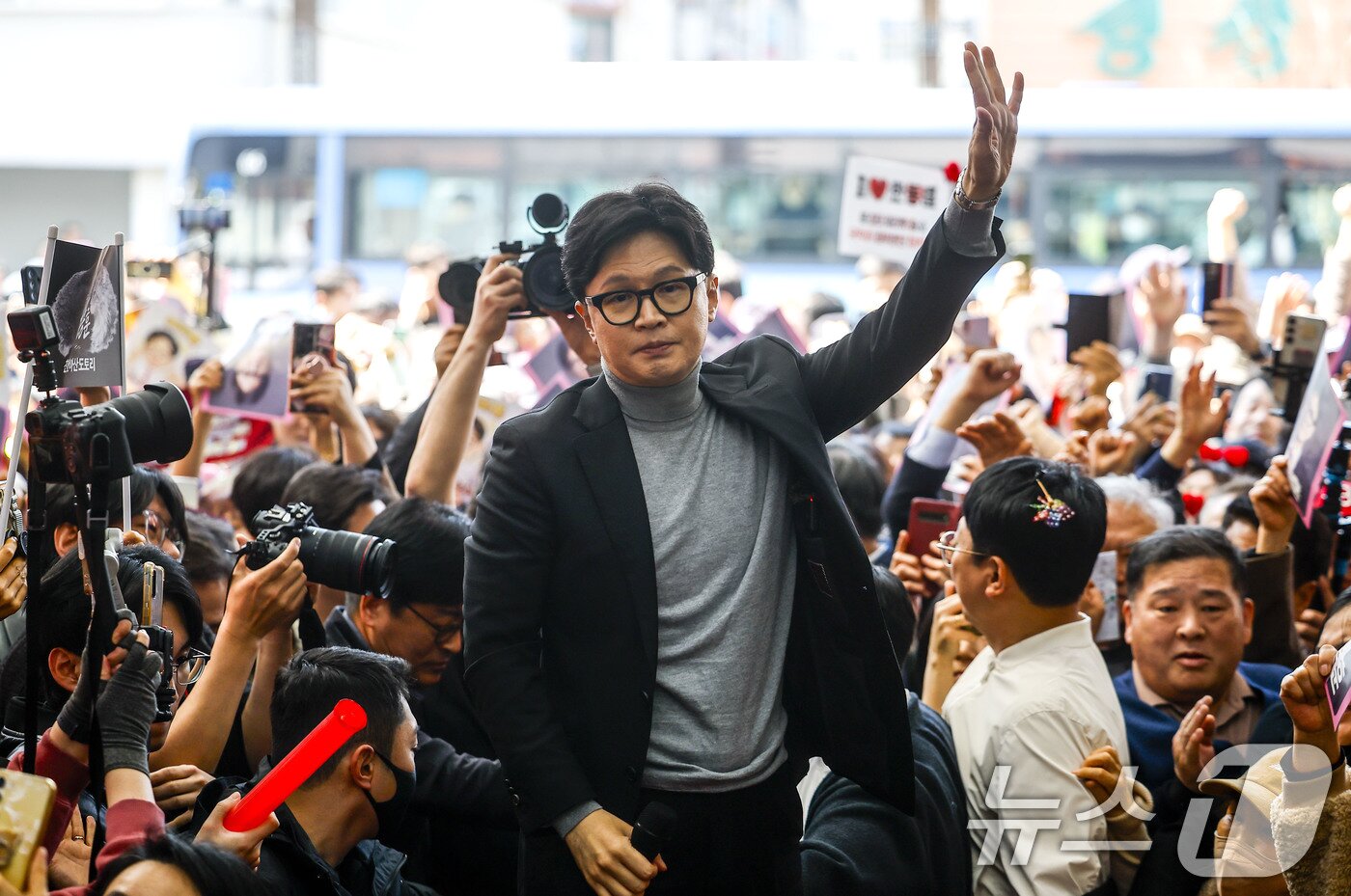 본문 이미지 - 한동훈 전 국민의힘 대표. (공동취재) 2026.3.22 ⓒ 뉴스1 최지환 기자