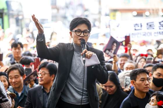 한동훈, 대구·부산 찍고 서울…친한계 끌고 당권파 맹비난