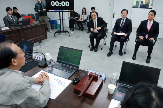 국민의힘 서울시장 후보자 면접