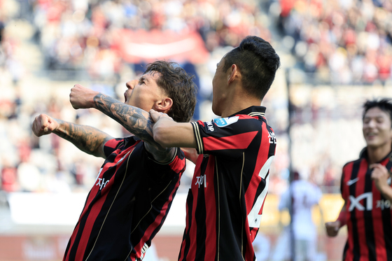 포효 세리머니하는 클리말라