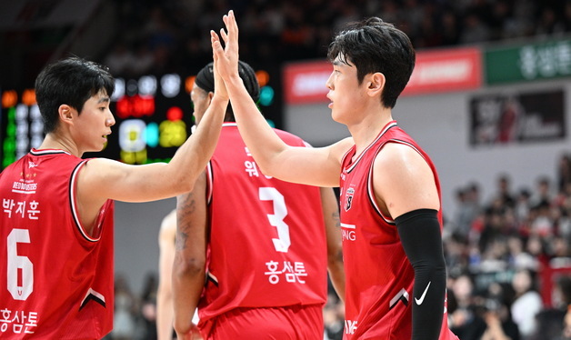 프로농구 정관장, KT 잡고 단독 2위…DB는 '봄 농구' 확정