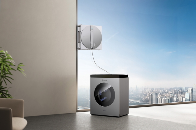 에코백스, 창문 로봇청소기 '윈봇 W3 옴니' 출시